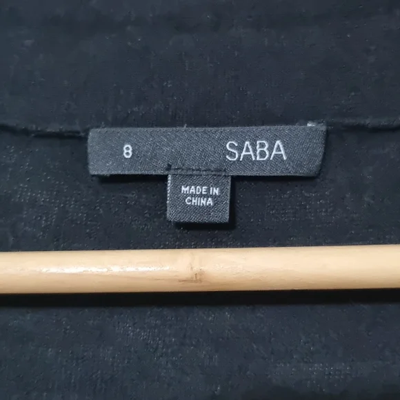 Saba black cardigan Size Au 8 - Picture 6 of 12